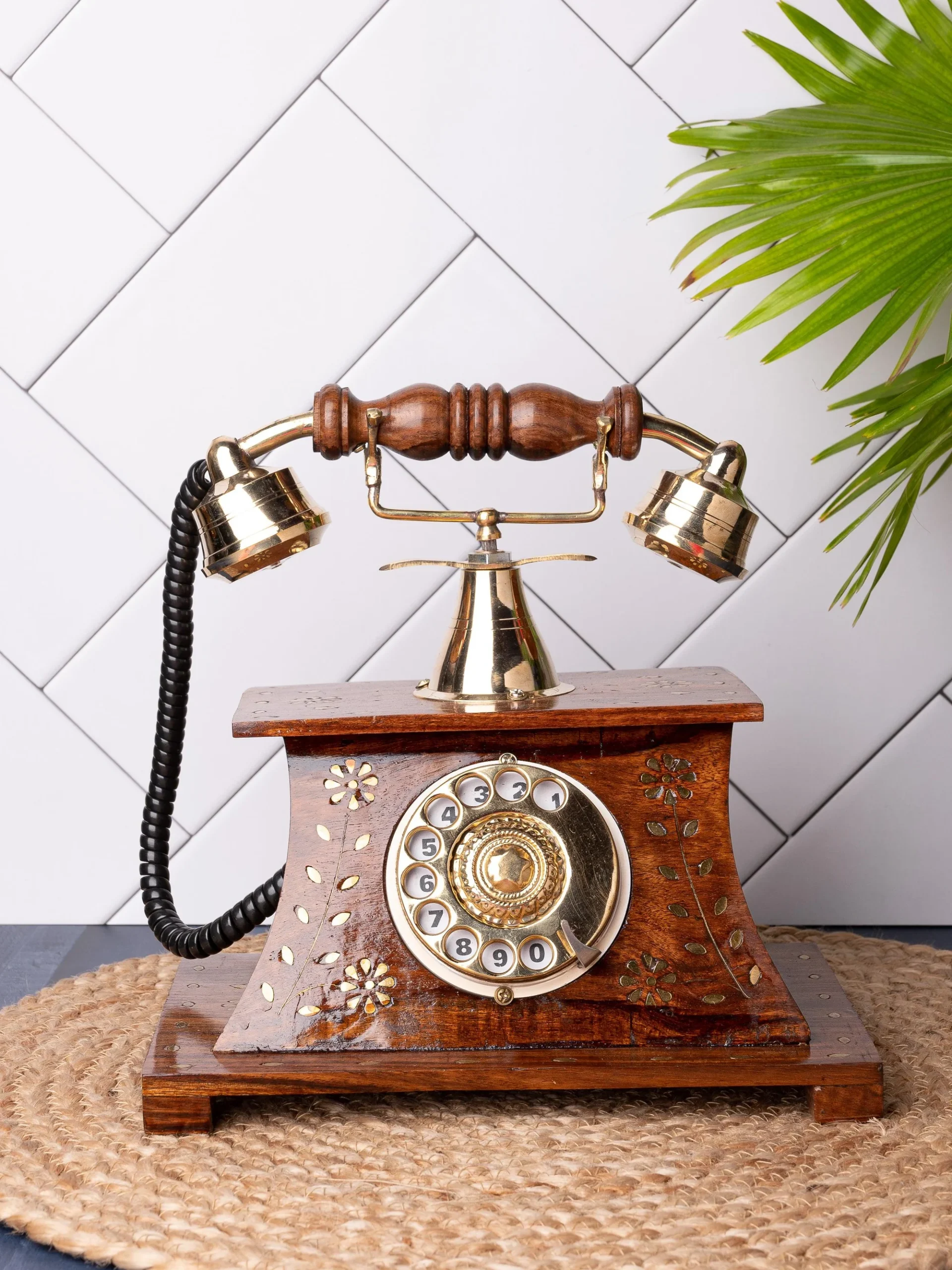 Retro Rotary Dial Telephone (Working)